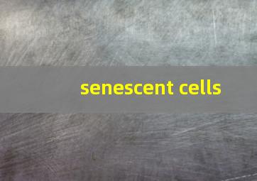 senescent cells